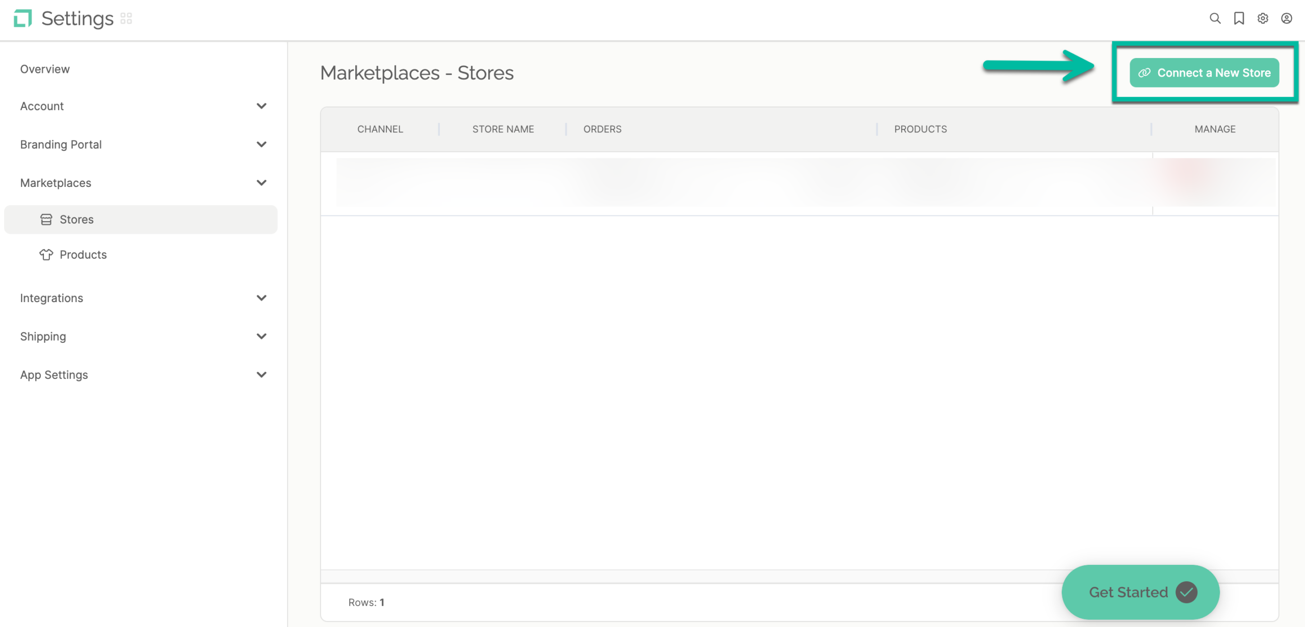 Connect New Store