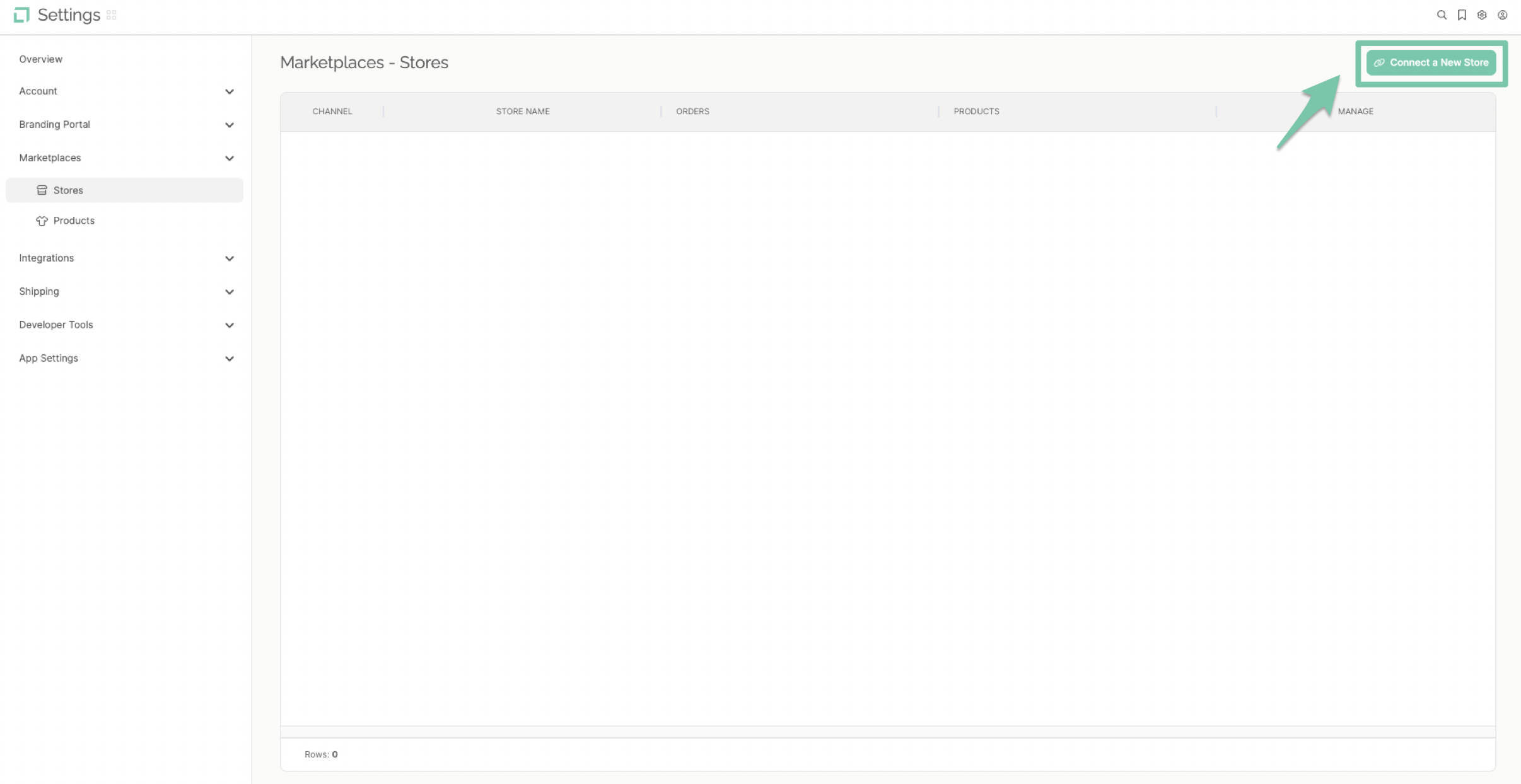 Connect New Store